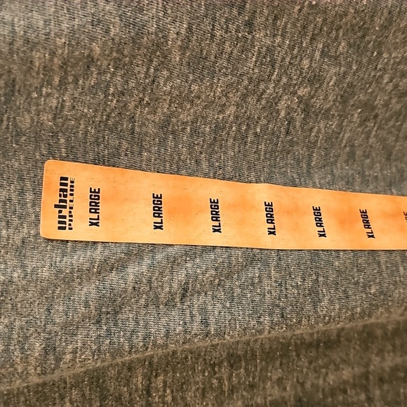 Urban Pipeline Heather Gray & Green Shirt - Picture 2 of 3